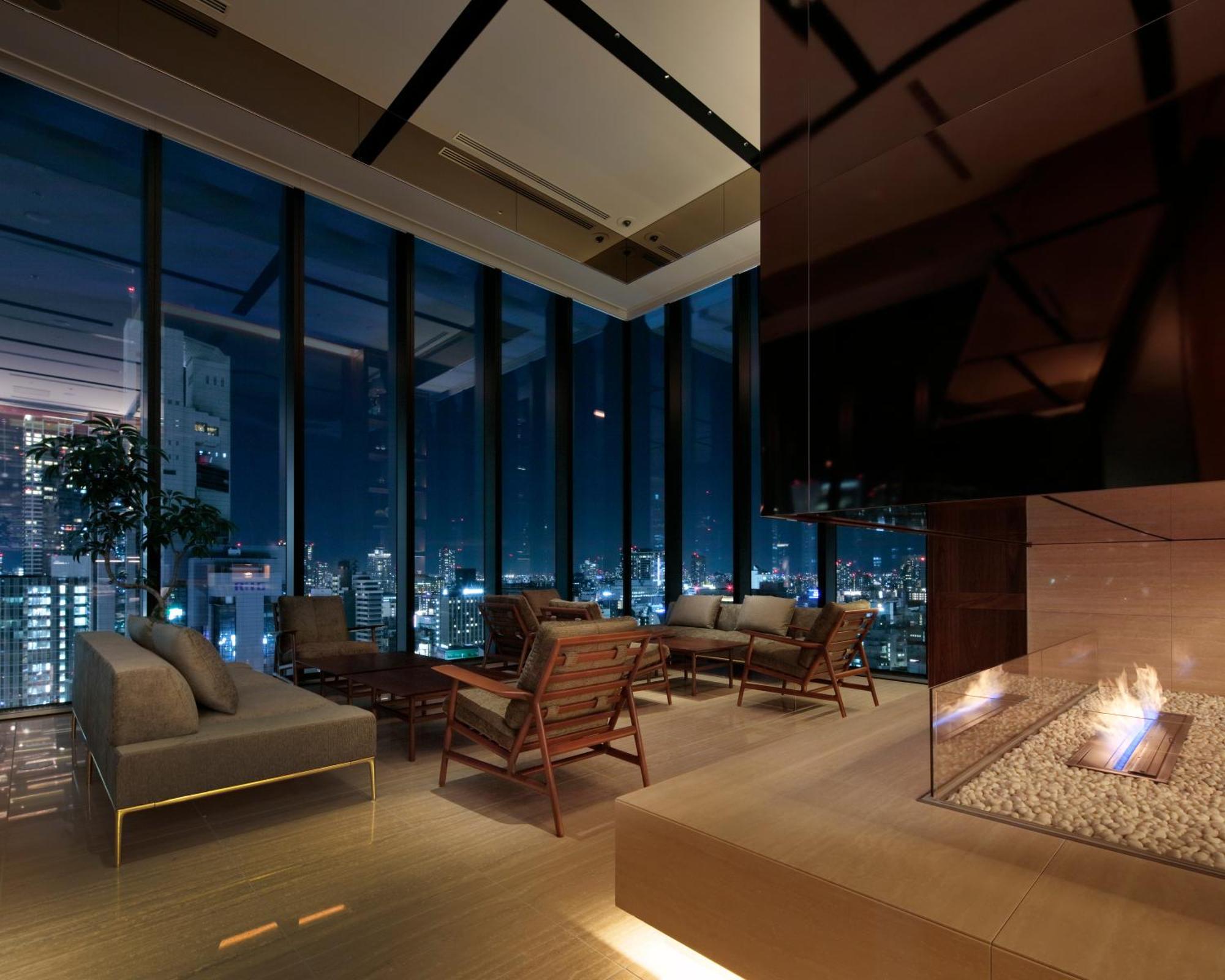 Candeo Hotels Osaka The Tower Luaran gambar The Sky Lounge