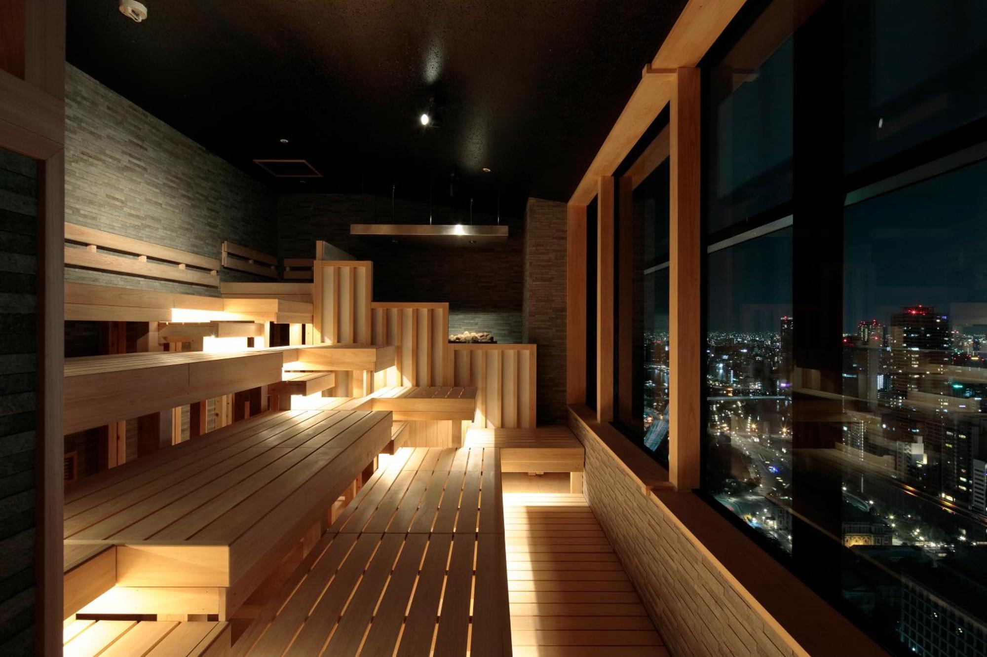 Candeo Hotels Osaka The Tower Luaran gambar A modern onsen in Tokyo
